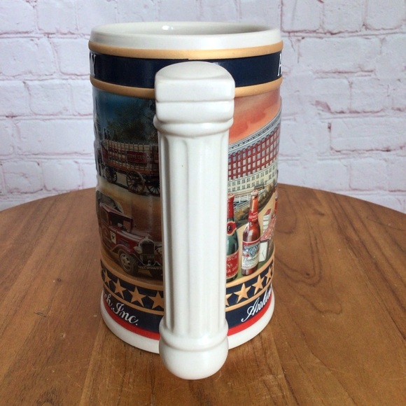 2002 State Convention Stein Budweiser Busch Family Series 16559 2 of 6 - Picture 3 of 6